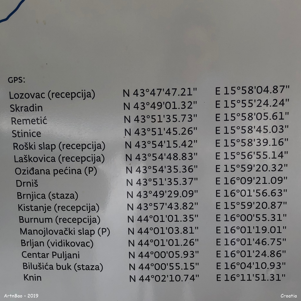 point of attraction in KrKa National Park