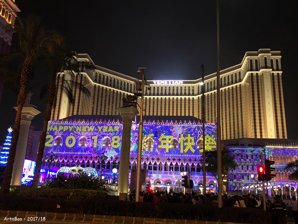 The Venetian 2018 NY greeting